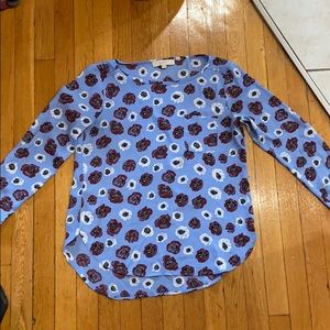 Long Sleeve Loft Blouse - floral